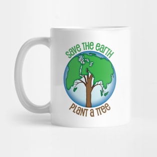 Save The Earth - Plant A Tree Mug